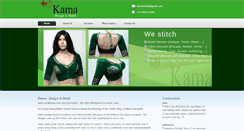 Desktop Screenshot of kamabridals.com